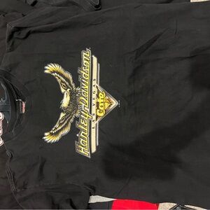 Harley-Davidson Black T-Shirt Las Vegas cafe